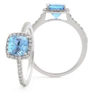 Aquamarine Ring 1.20ct