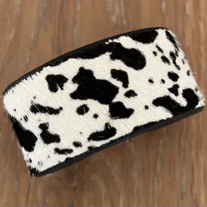 Cowhide Cuff Bracelet