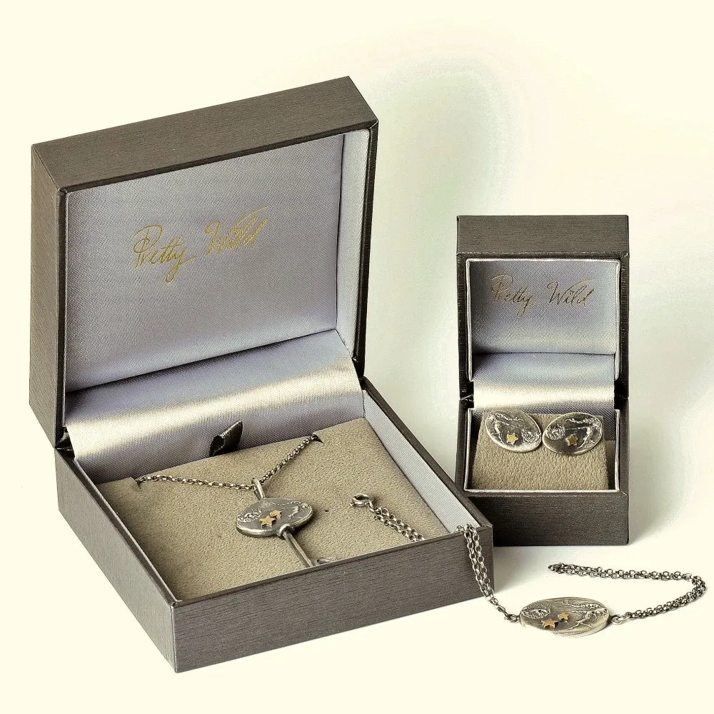 Dancing with Dandelions Diamond Open Fairy Bangle