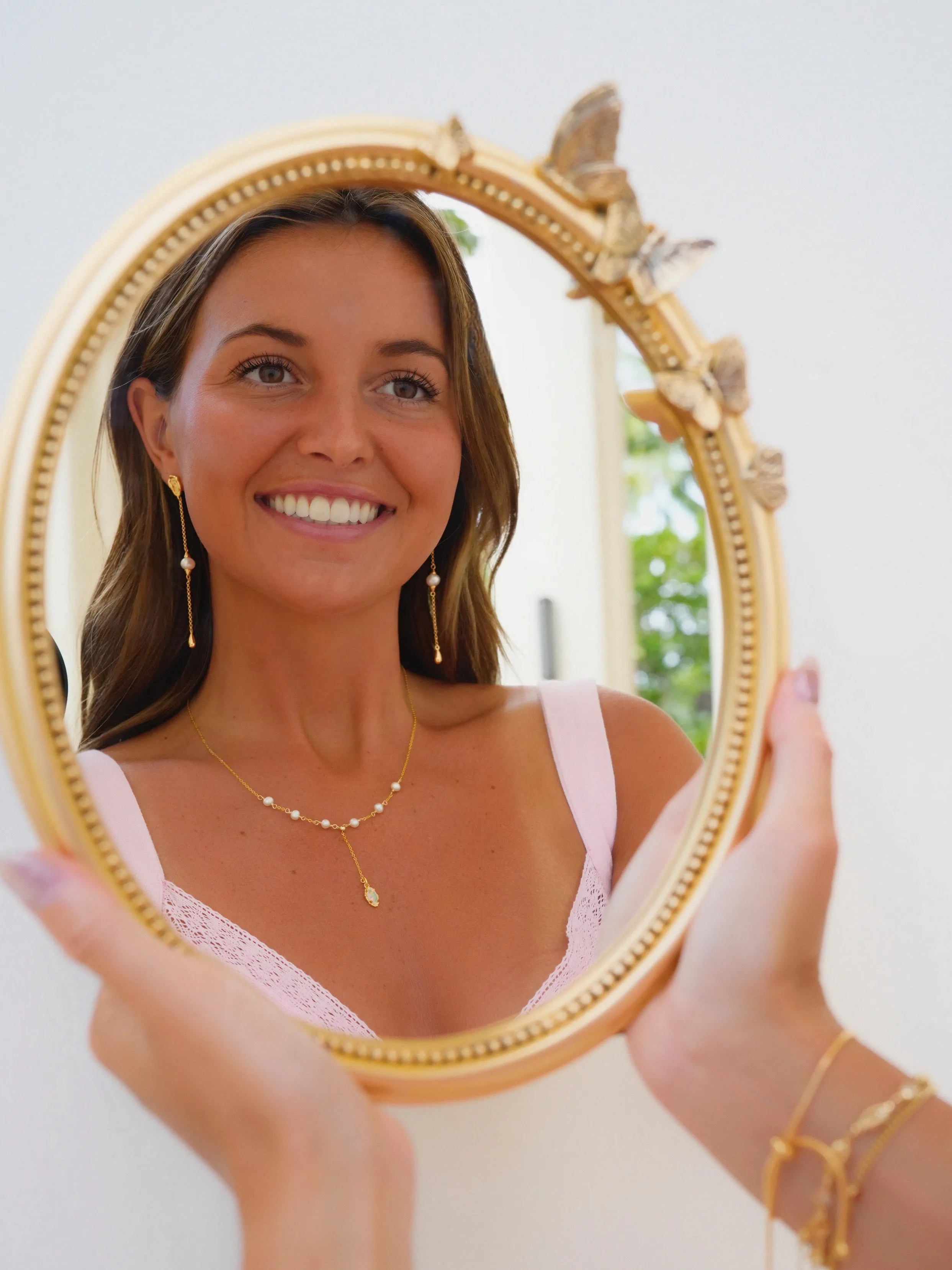 Eternal Pearl Drop Earrings