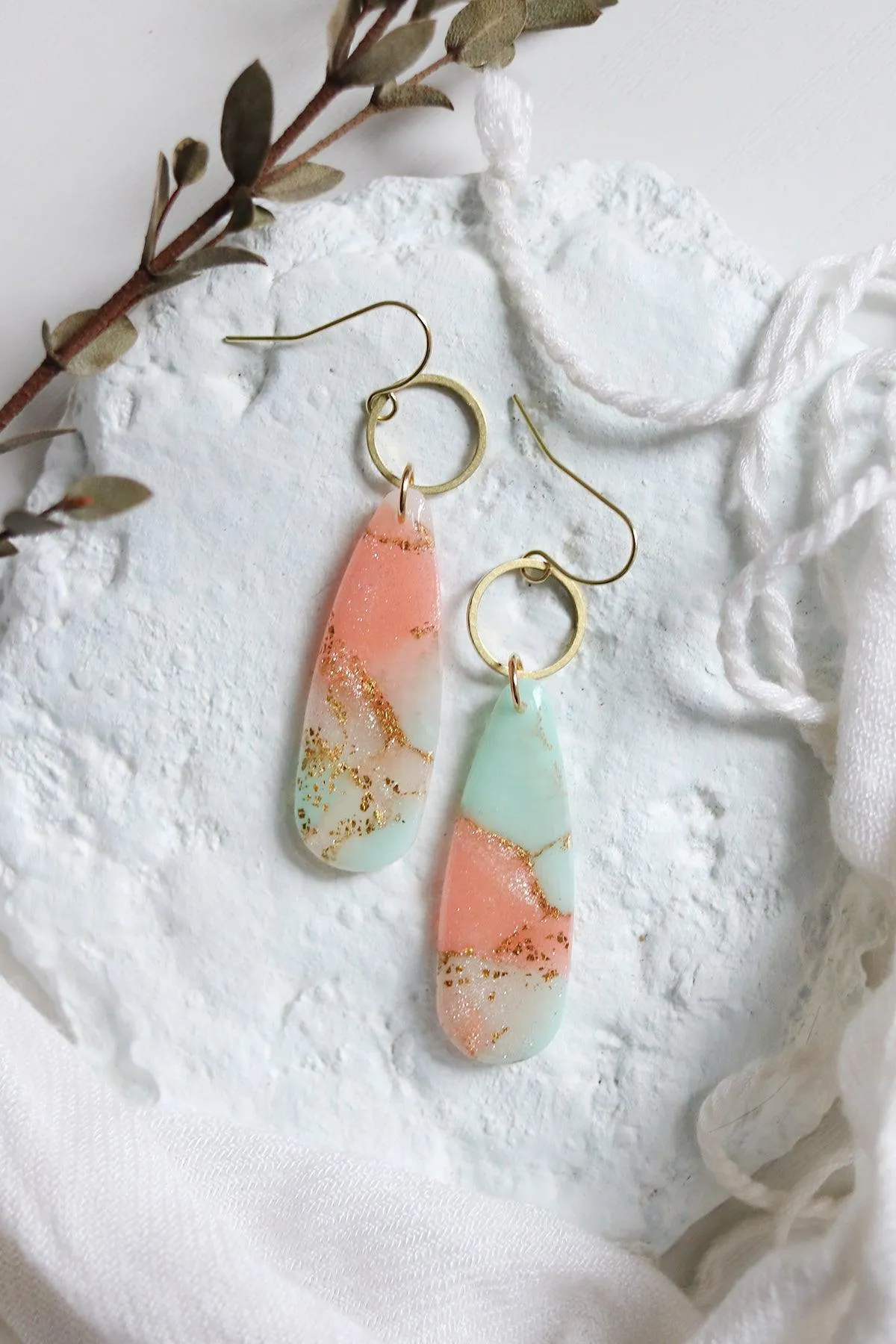 Fluoro Drop Earrings Vol 2