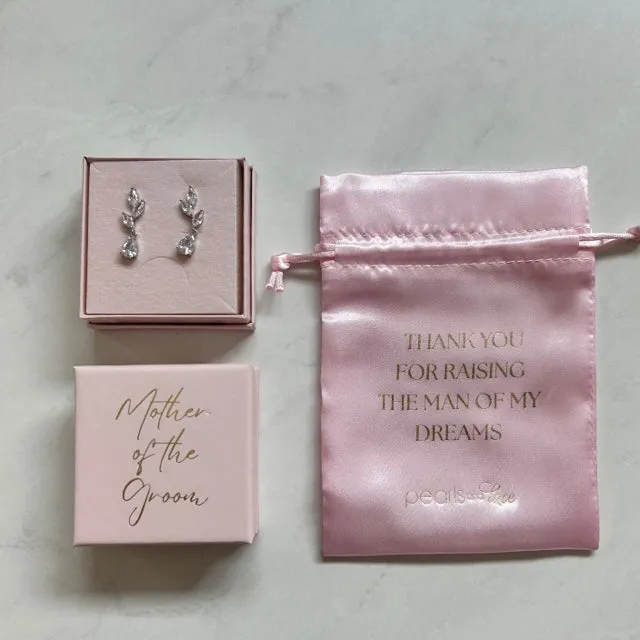 Gardenia Delicate Drop Earrings