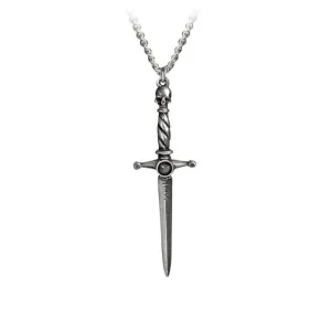 Hand Of Macbeth Dagger Necklace