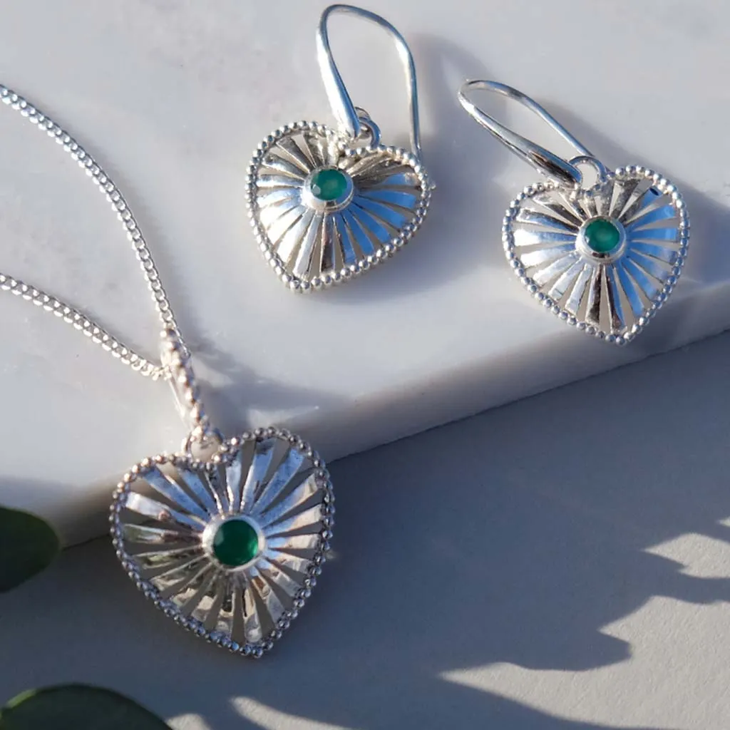 Heart Rays Necklace