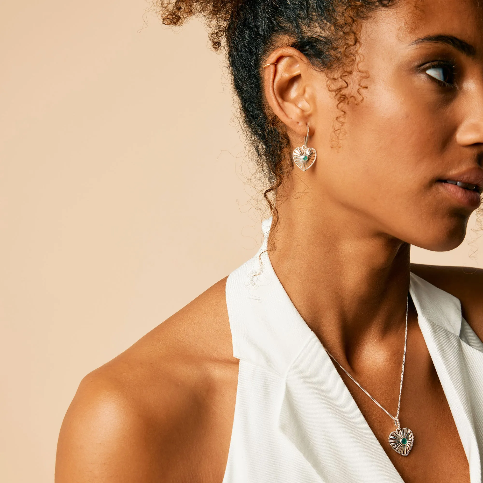 Heart Rays Necklace