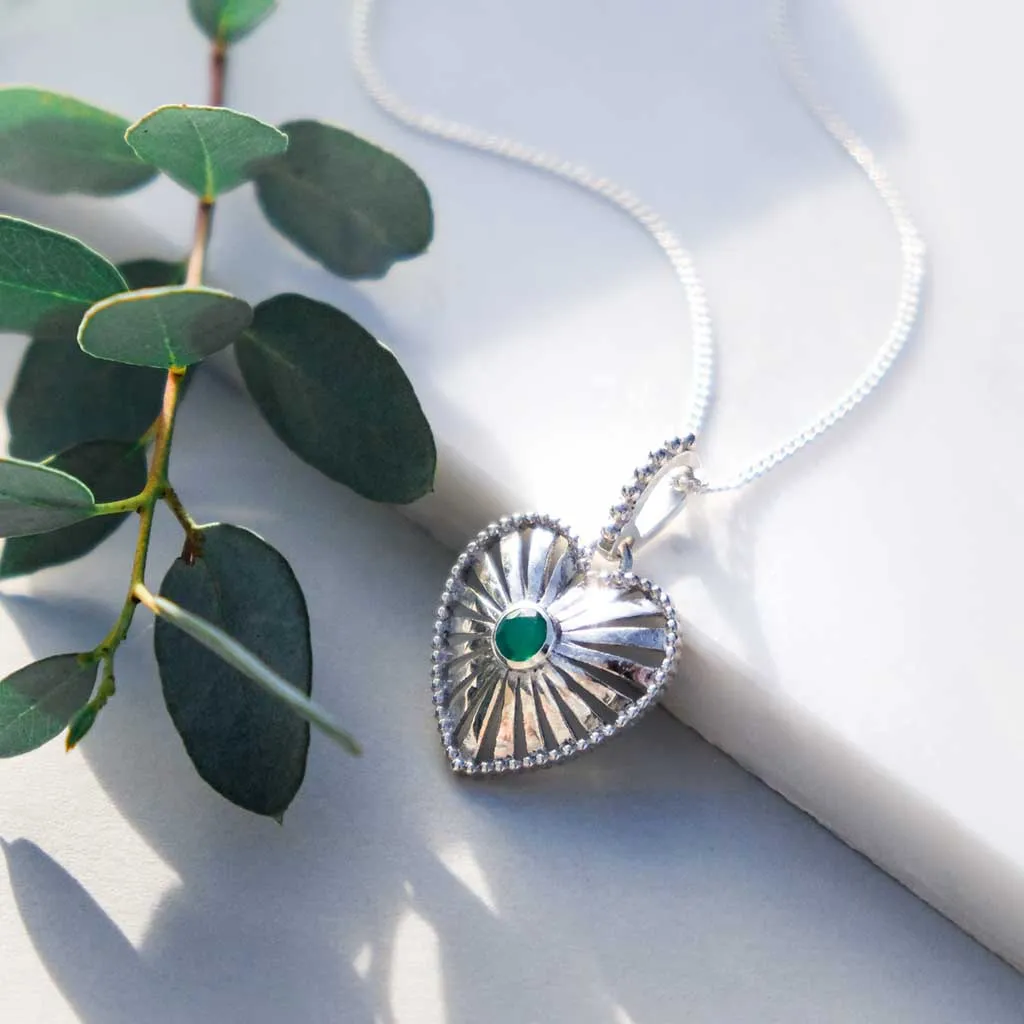 Heart Rays Necklace