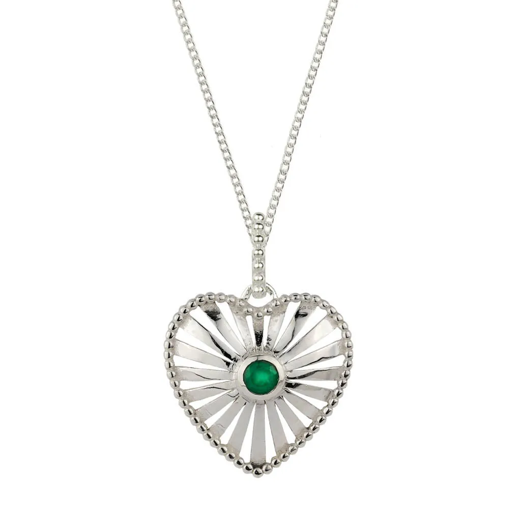 Heart Rays Necklace