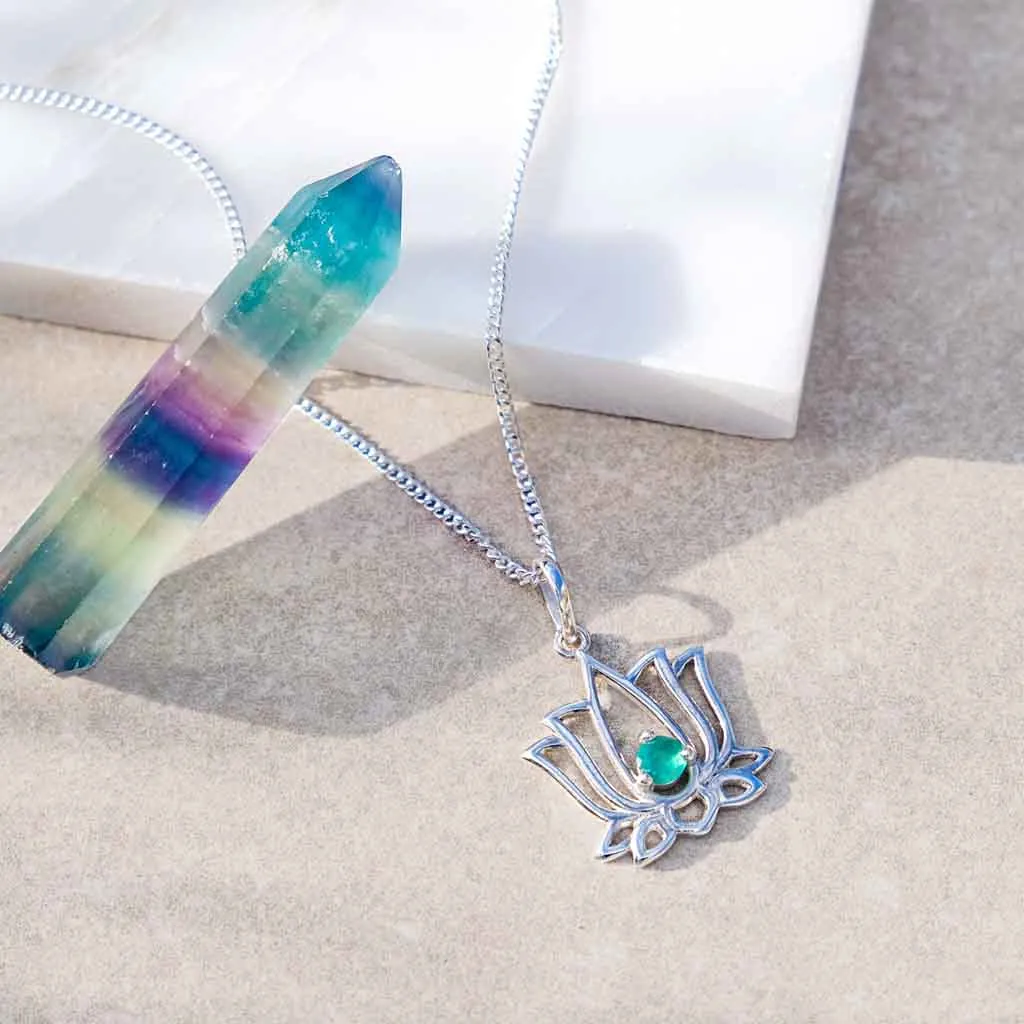Lotus Flower Necklace