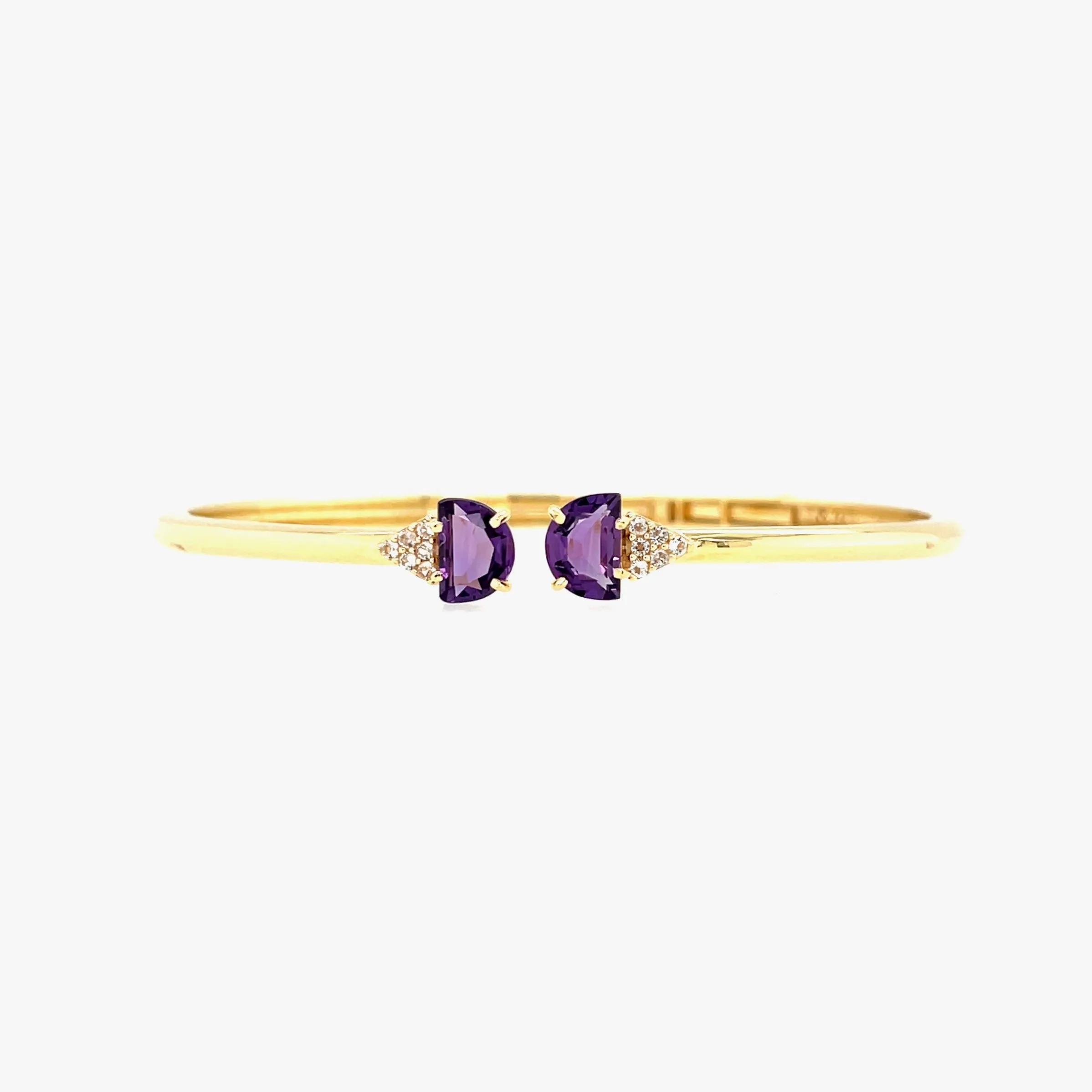 PENDULUM Bracelet - Amethyst / YG