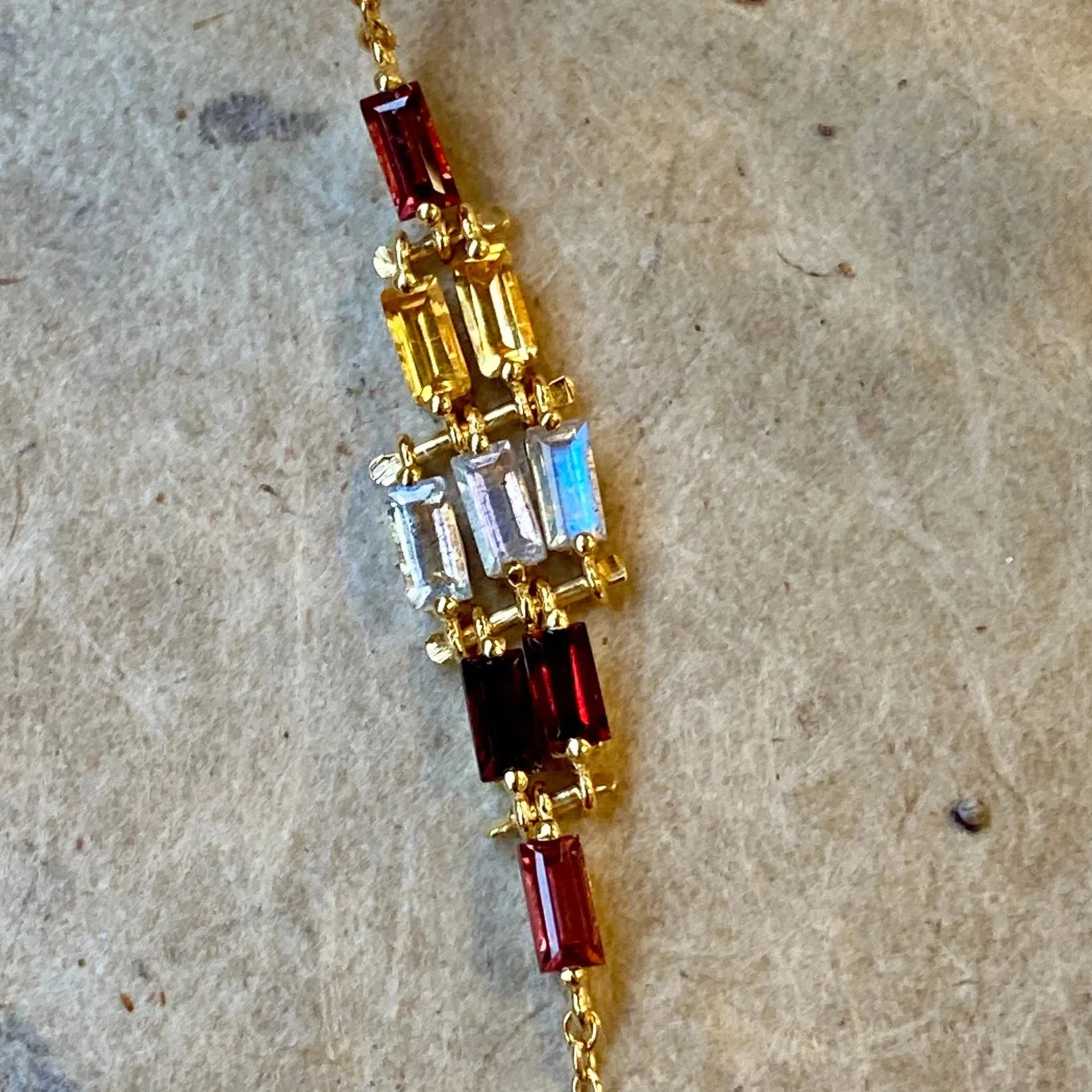 The Verdent Heart Gouffre Bracelet Moonstone